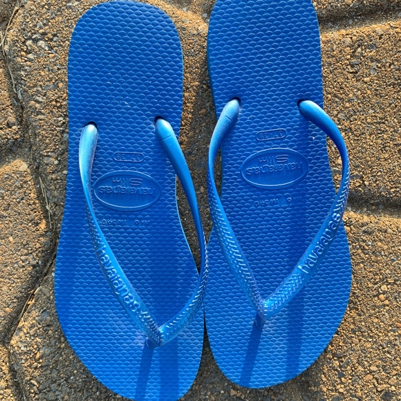 Havaianas Shoes - Havaianas Slim Womans sz 6 Blue NWOT
